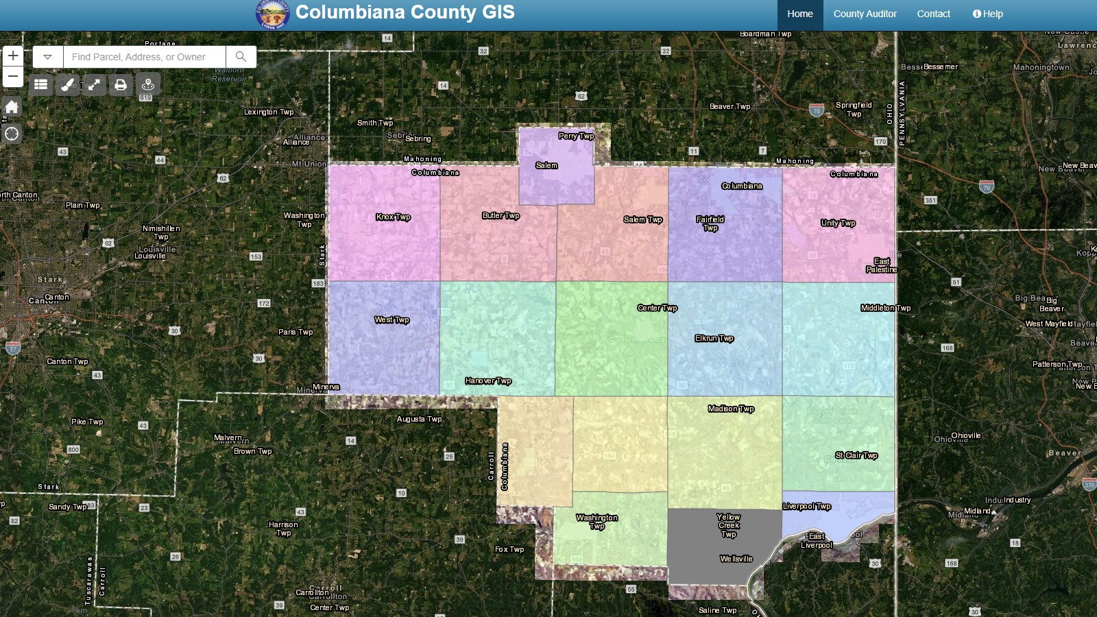 Columbiana County GIS Department